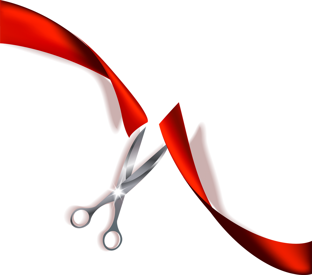 Ribbon Cutting Clipart