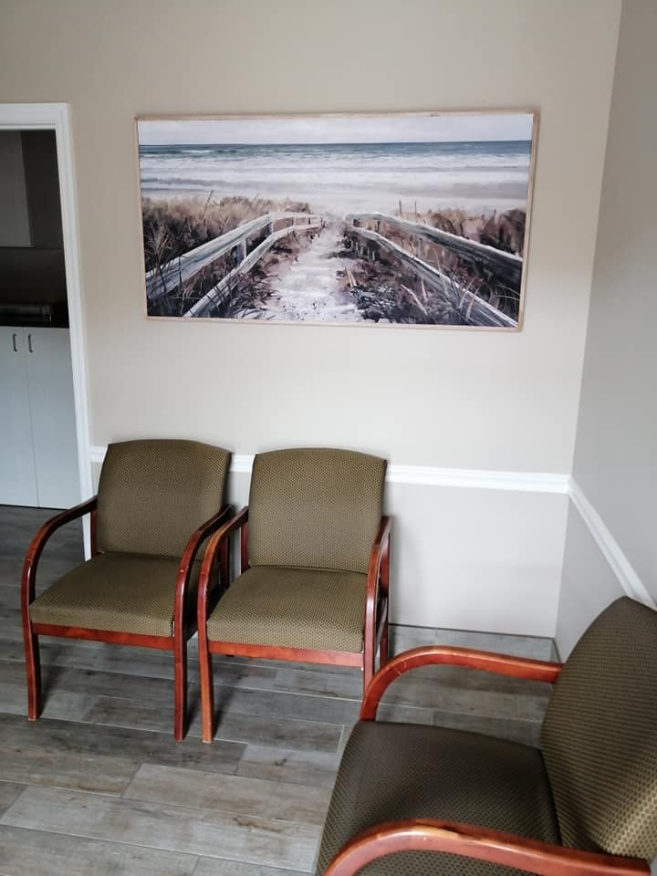 Ormond Beach Office waiting room chairs